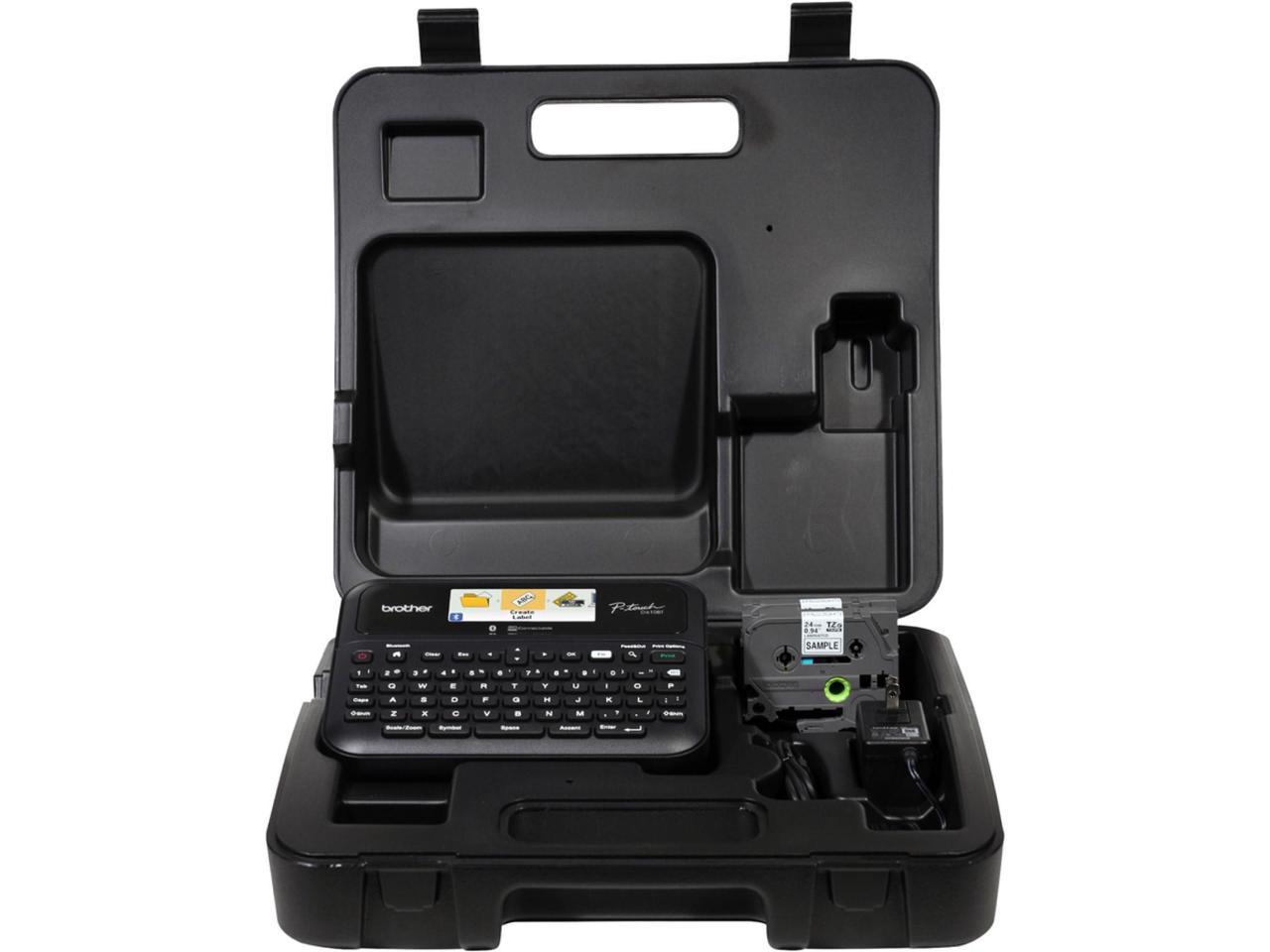 Brother P-touch Business Professional Connected Label Maker with Case PTD610BTVP 1