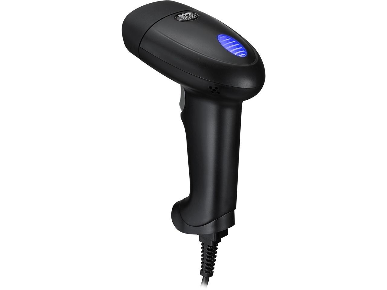 Adesso 2D USB Handheld CMOS Barcode Scanner 300 FPS Scan Rate 16 Scan Depth 5