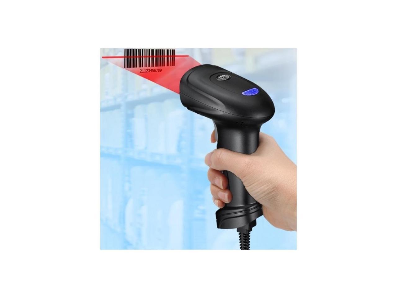 Adesso NuScan 1600U 1D Handheld CCD Wired USB Barcode Scanner NUSCAN1600U 2