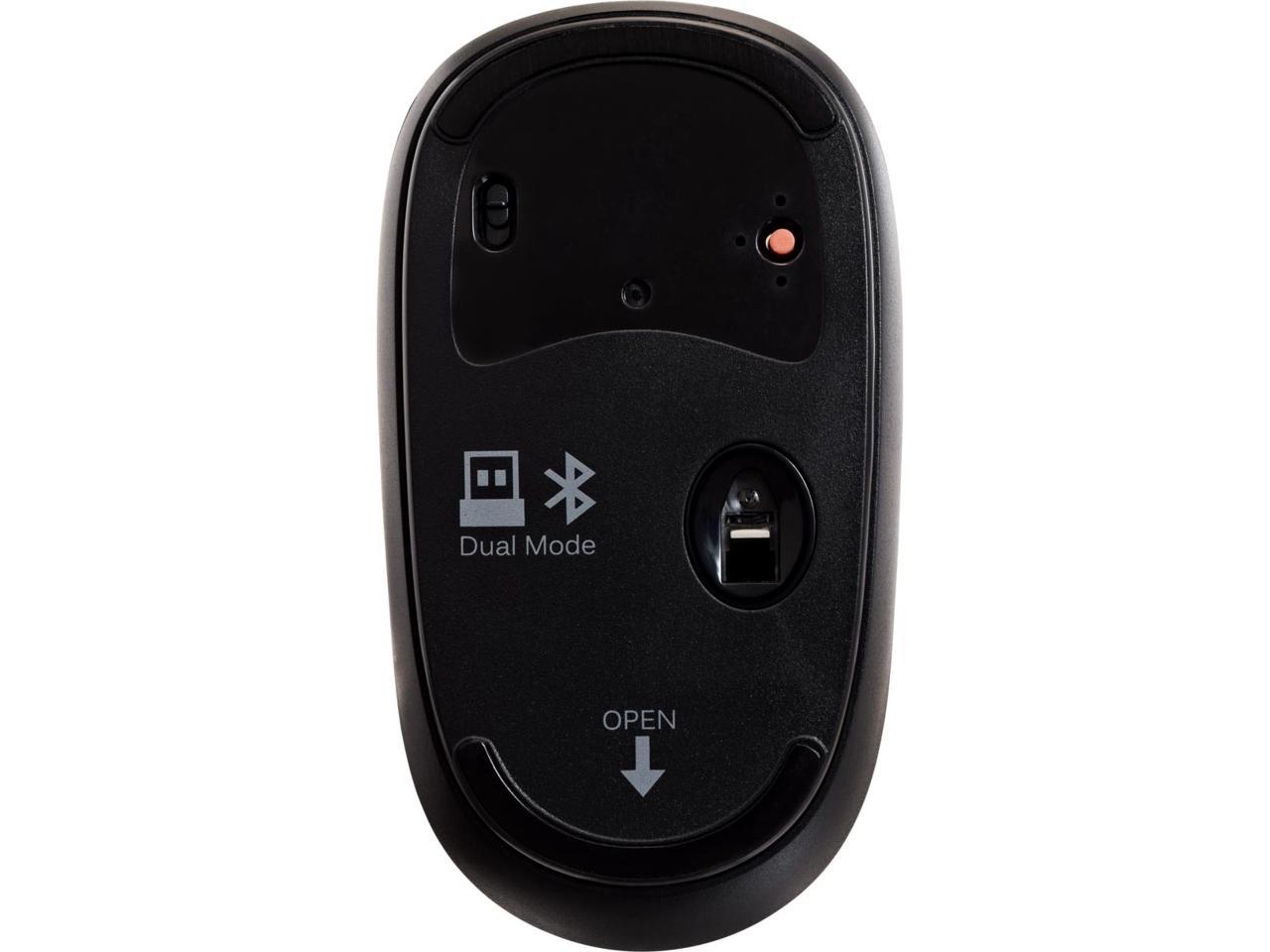 V7 Bluetooth Silent 4-Button Mouse Black MW550BT 3