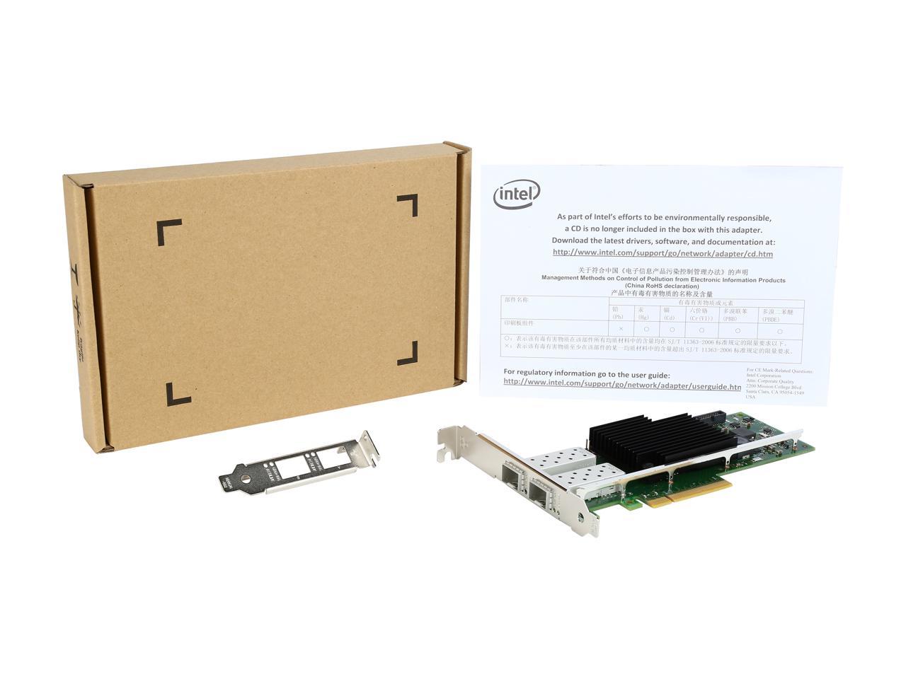 Intel X710DA2 Ethernet Converged Network Adapter PCIe 3.0, x8 Dual port 5