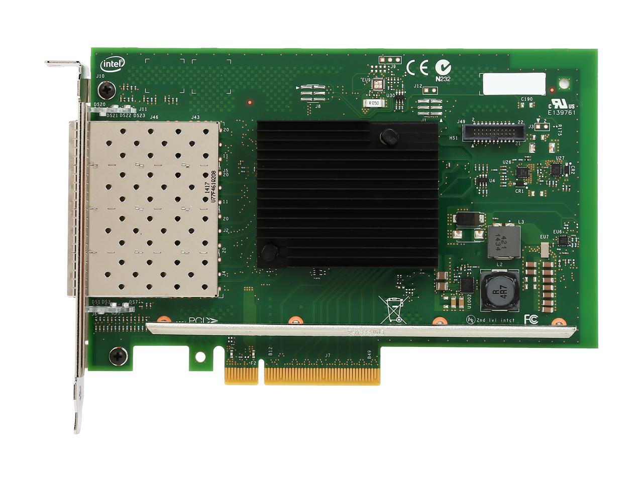 Intel X710DA4FHBLK Ethernet Converged Network Adapter Quad-Port 10GbE Low profile PCIe 3.0, x8 Quad port 3