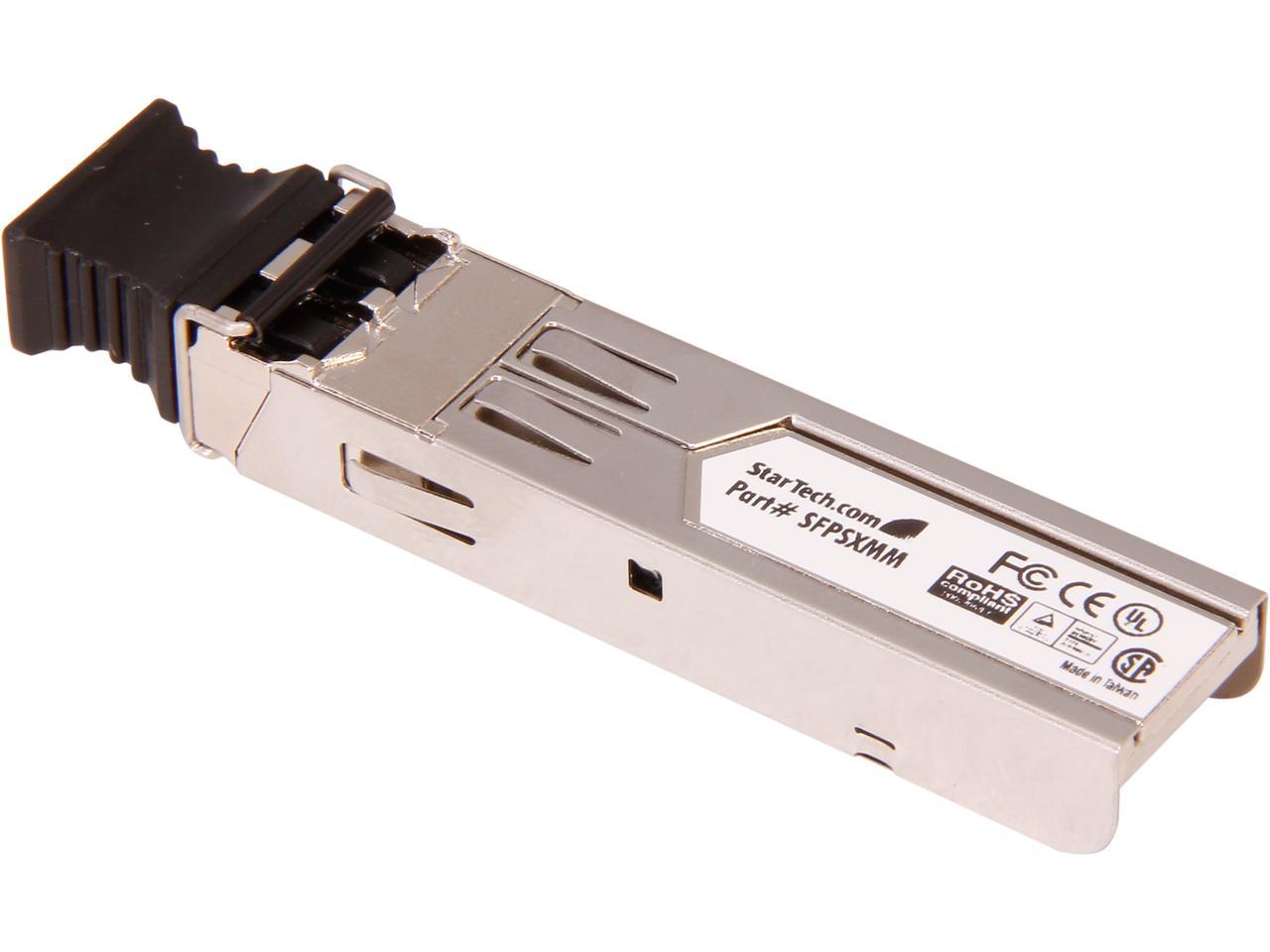 StarTech.com SFPSXMM 10GBASE-SR SFP+ Transceiver Module - 10 Gbps - 550m - TAA Compliant - MSA Compliant Fiber SFP 1