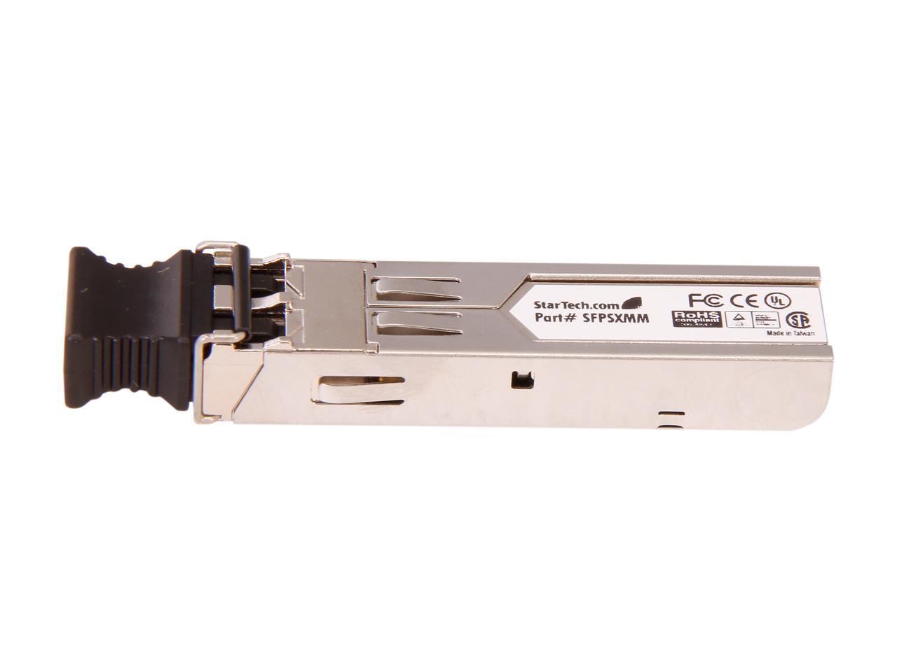 StarTech.com SFPSXMM 10GBASE-SR SFP+ Transceiver Module - 10 Gbps - 550m - TAA Compliant - MSA Compliant Fiber SFP 2