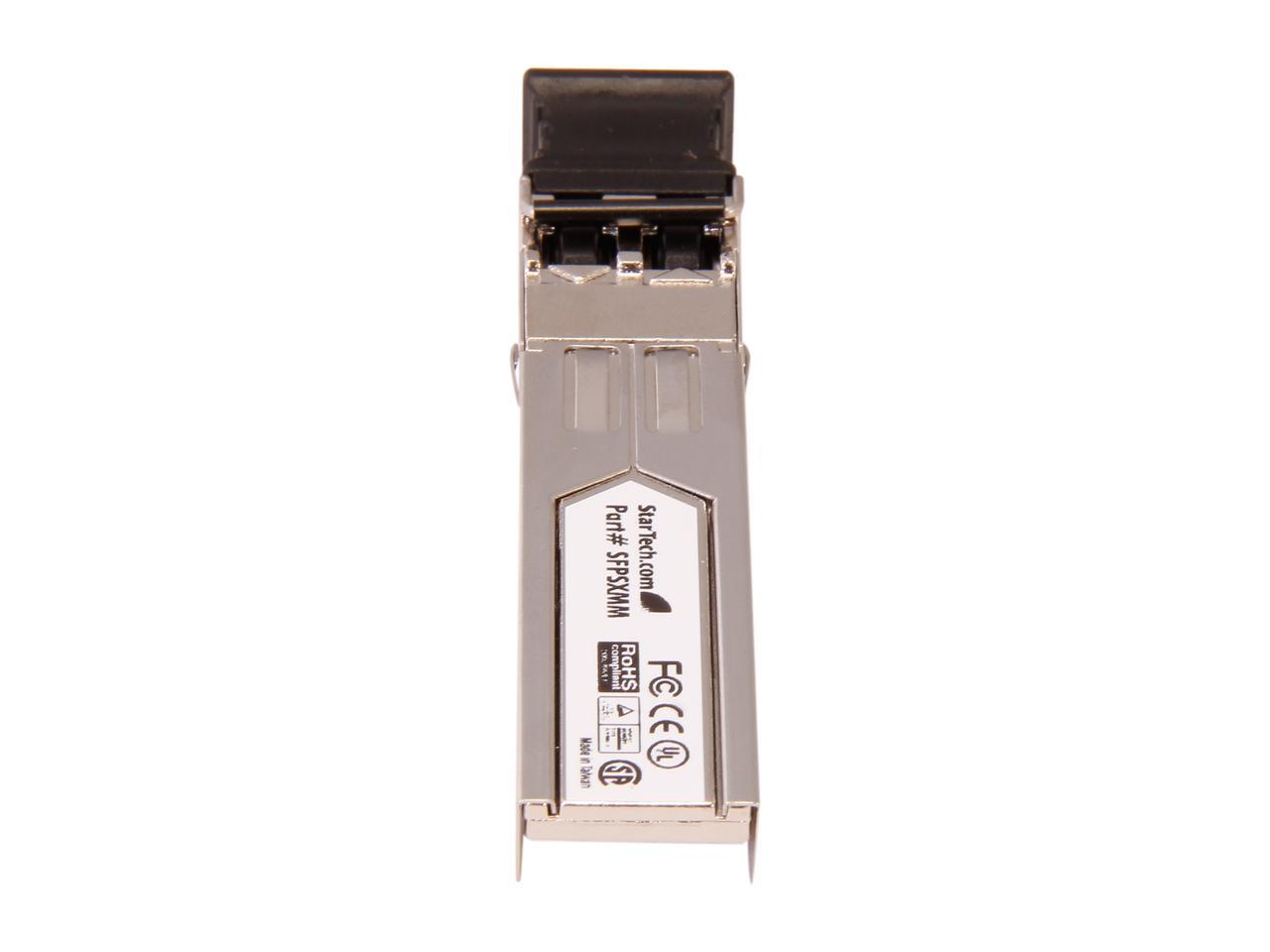 StarTech.com SFPSXMM 10GBASE-SR SFP+ Transceiver Module - 10 Gbps - 550m - TAA Compliant - MSA Compliant Fiber SFP 3