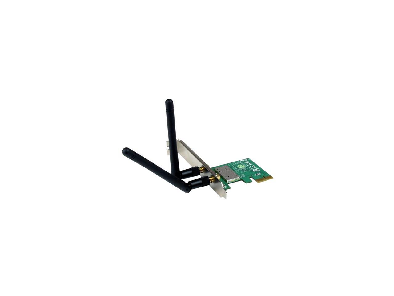 StarTech PEX300WN2X2 PCI Express Wireless N Adapter - 300 Mbps PCIe 802.11 b/g/n Network Adapter Card - 2T2R 2.2 DBi 1