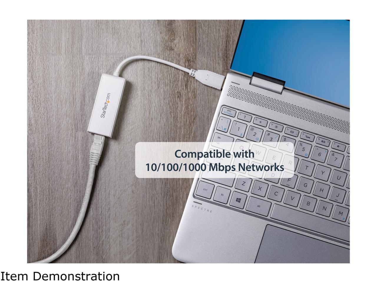 StarTech USB31000SW USB 3.0 to Gigabit Ethernet NIC Network Adapter 4