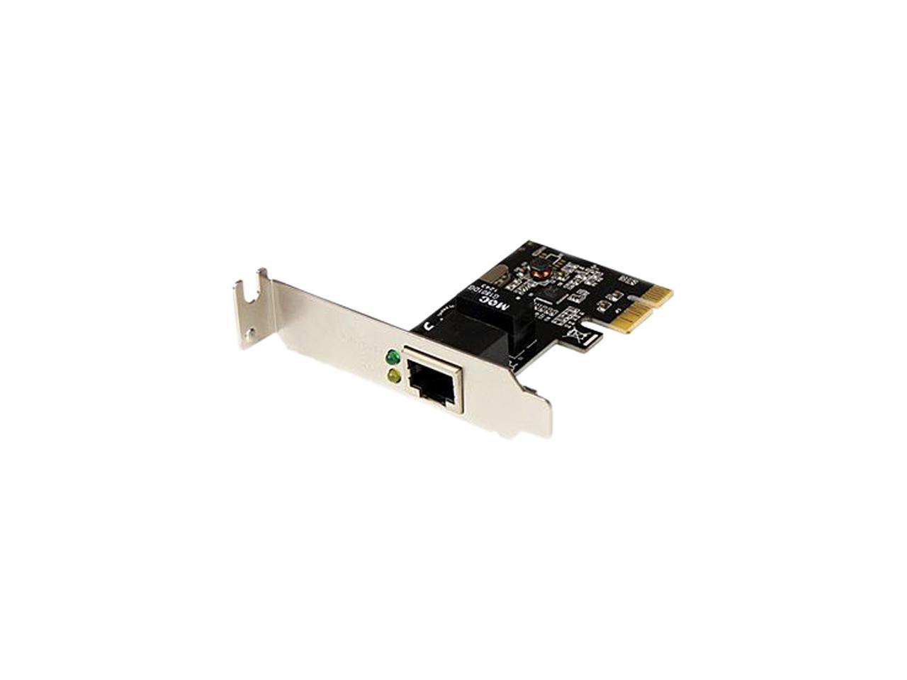 StarTech ST1000SPEX2L PCI-Express x1 Gigabit NIC Server Adapter Network Card - Low Profile 1