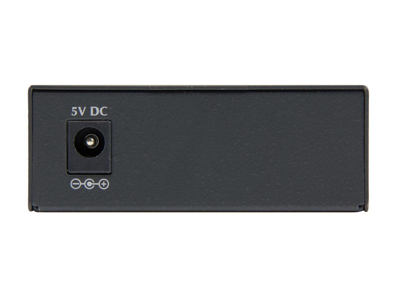 StarTech.com Gigabit Ethernet Fiber Media Converter with Open SFP Slot - Supports 10/100/1000 Networks 3