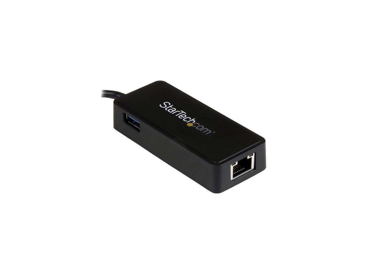 StarTech US1GC301AU USB-C to Ethernet Gigabit Adapter - Thunderbolt 3 Compatible - USB Type C Network Adapter - USB C Ethernet Adapter 4