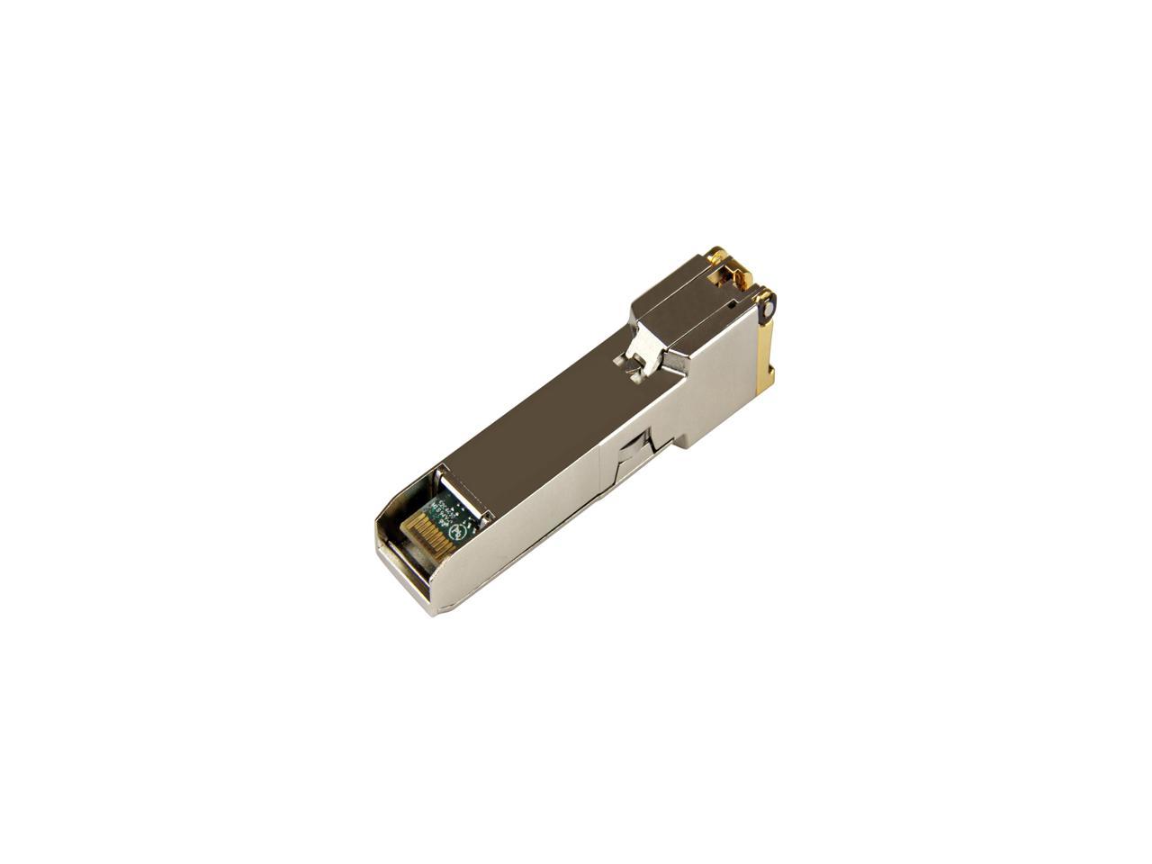 StarTech.com GLCTST Gigabit RJ45 Copper SFP Transceiver Module - Cisco GLC-T Compatible 1 Gbps 1 - RJ-45 Female 2