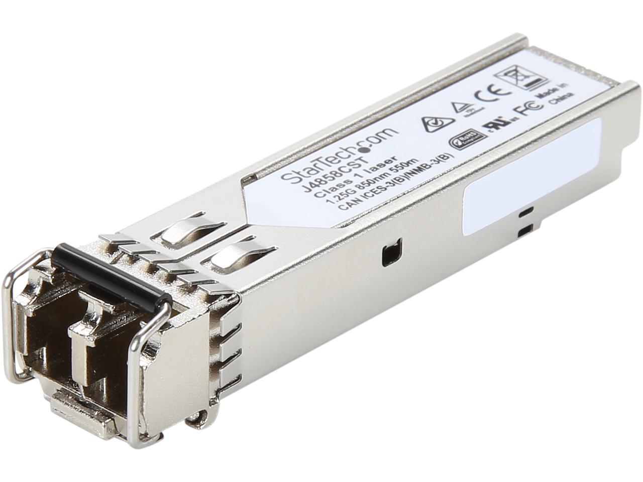 StarTech J4858CST HP J4858C Compatible - HP Compatible Gigabit SFP - LC Fiber - 1000base-SX SFP Module - Multimode SFP 1