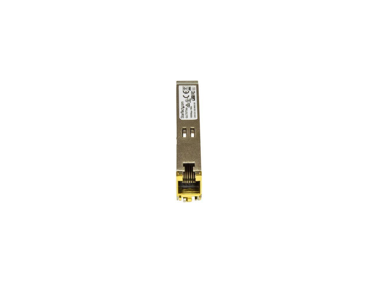 StarTech GLCTSTTAA Cisco GLC-T Compatible - Gigabit - RJ45 - TAA Compliant Copper SFP Module - 1000Base T SFP - Cisco Transceiver 2