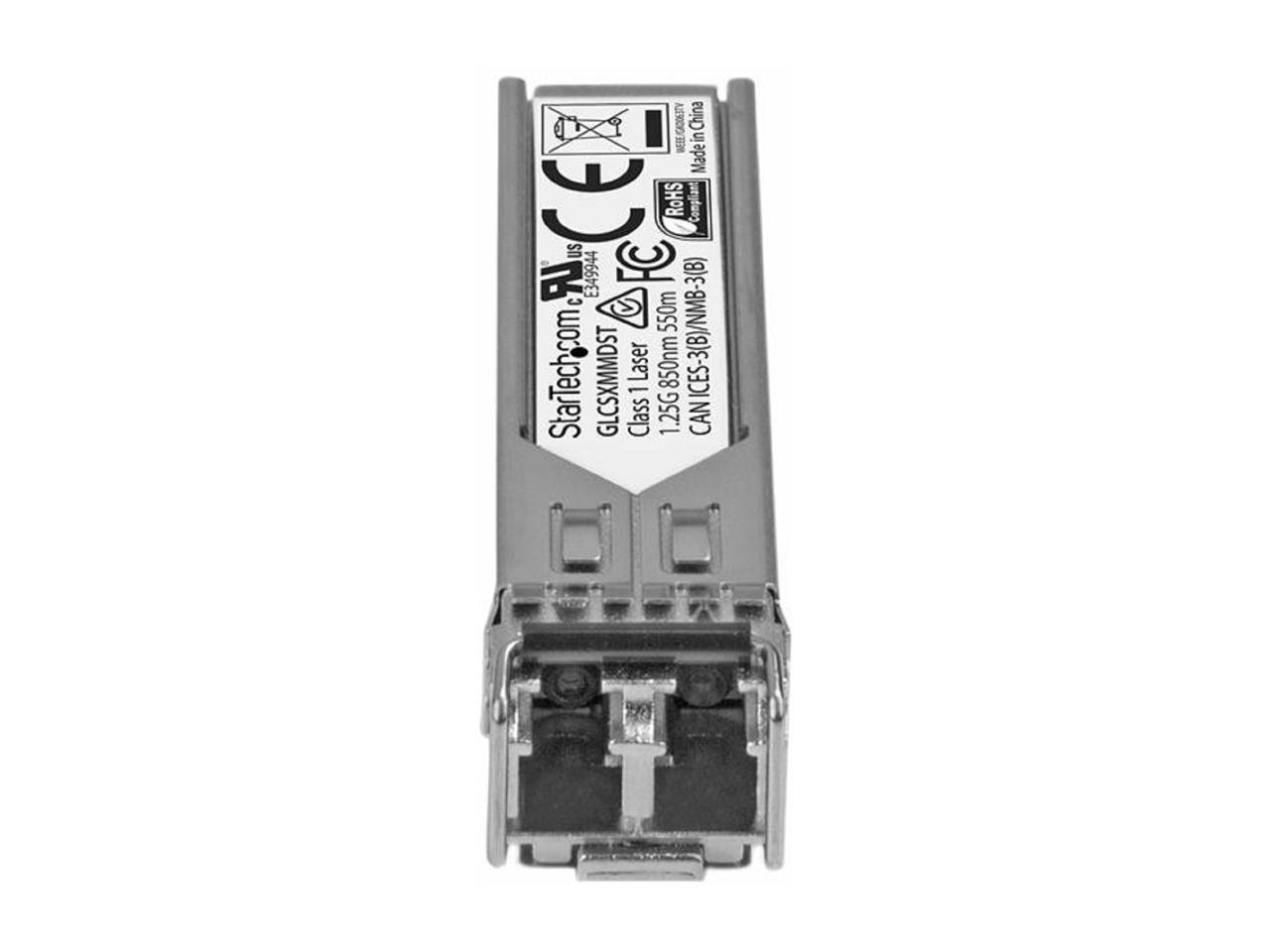 StarTech GLCSXMMDST Cisco GLC SX MMD Compatible - 1G SFP - LC Fiber - 1000base SX SFP Transceiver Module - Cisco Multimode SFP 2