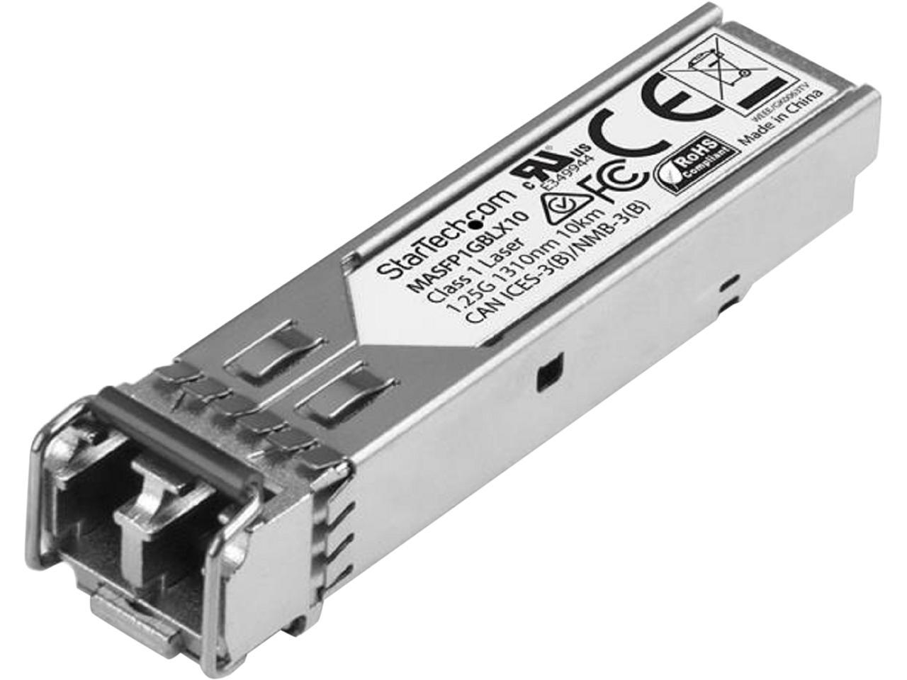 StarTech MASFP1GBLX10 Cisco MA-SFP-1GB-LX10 - Cisco Gigabit SFP - Cisco Compatible SFP - Cisco 1000Base-LX SFP Module - Single-Mode SFP 1