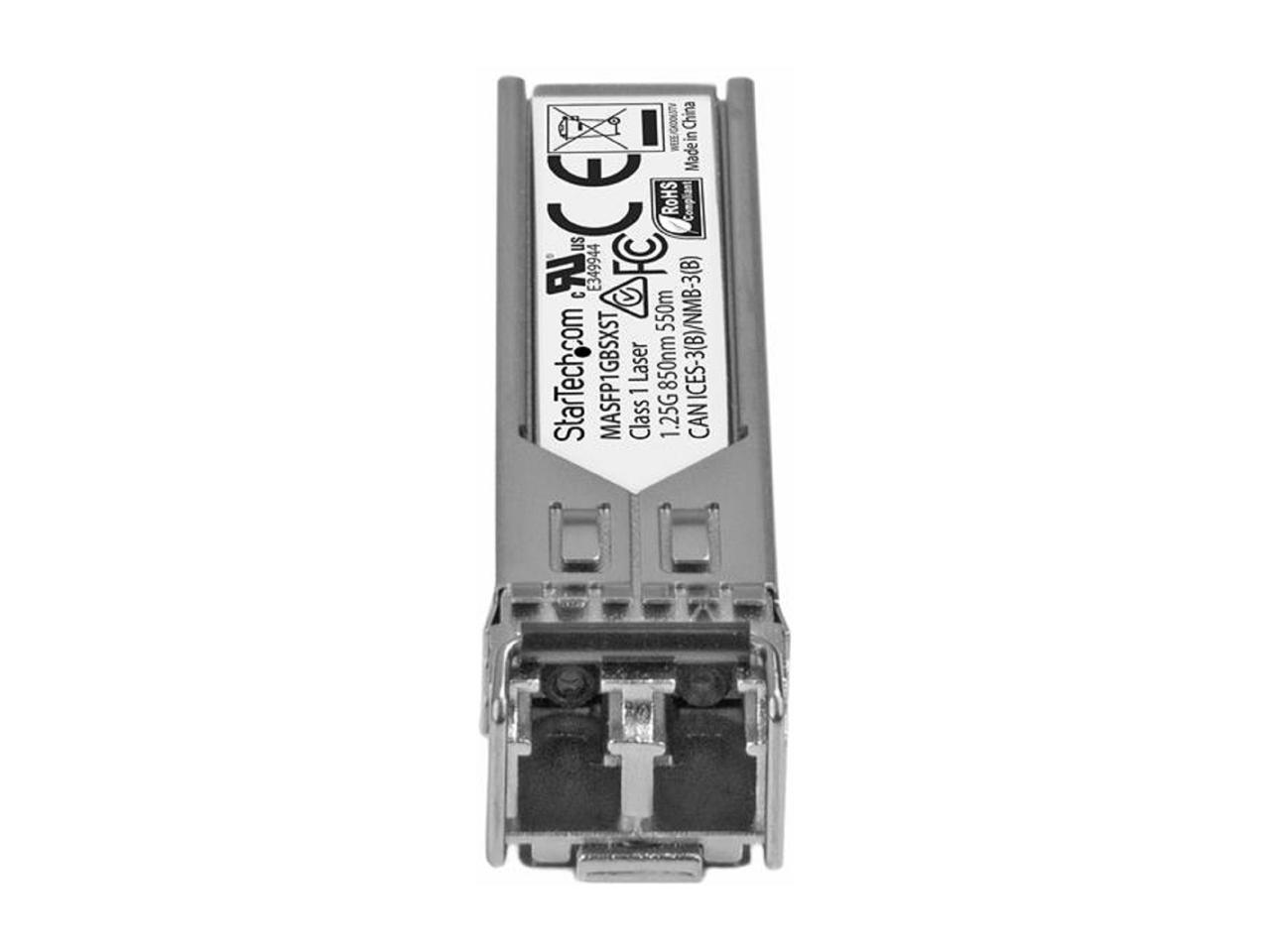 StarTech MASFP1GBSXST Cisco MA-SFP-1GB-SX - Gigabit SFP - Meraki SFP - 1000base SX SFP Transceiver Module - Cisco Multimode SFP 2