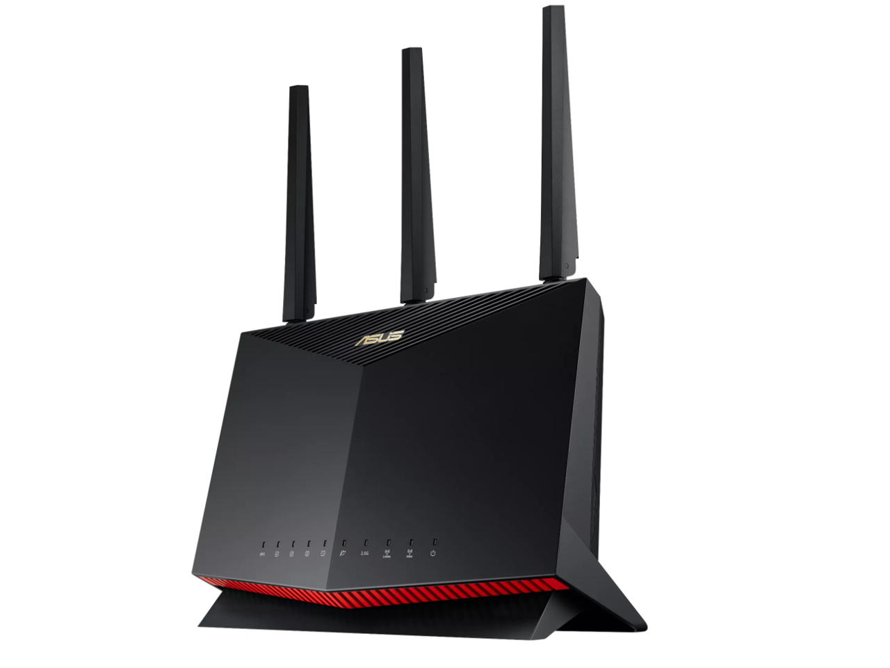 ASUS RT-AX86U Pro (AX5700) Dual Band WiFi 6 Extendable Gaming Router, 2.5G Port, Gaming Port, Mobile Game Mode, Port Forwarding, Subscription-Free Network Security, VPN, AiMesh Compatible 2