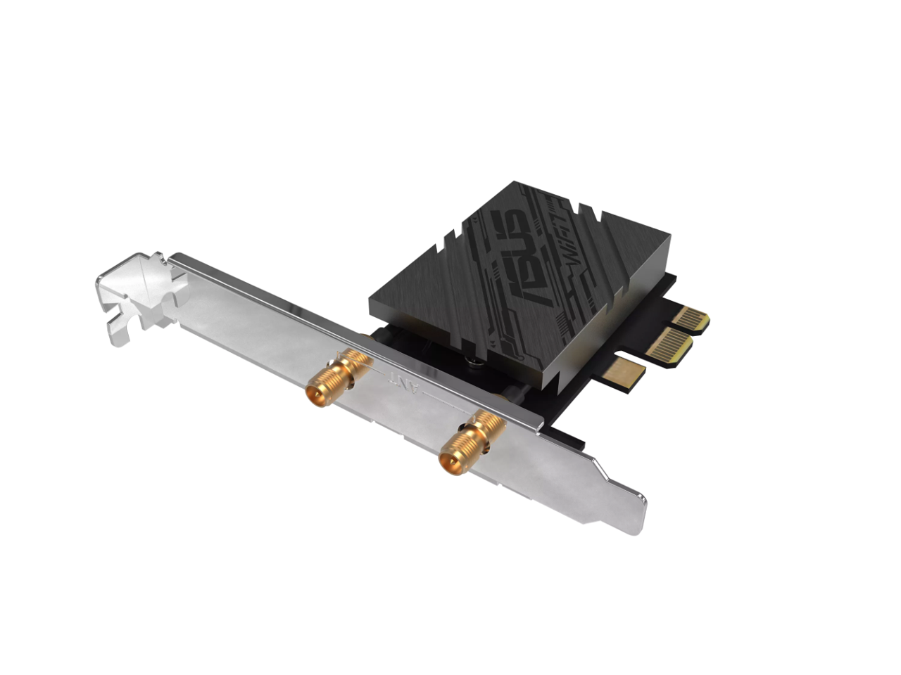 ASUS PCE-BE92BT WiFi 7 PCI-E Adapter with 2 external antennas. Supporting 6GHz band, 320MHz, Bluetooth 5.4, WPA3 network security, OFDMA and MU-MIMO, only compatible with Intel motherboards 2