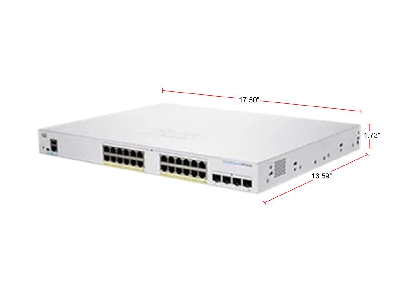 CISCO CBS350-24FP-4X-NA Managed Switch 2