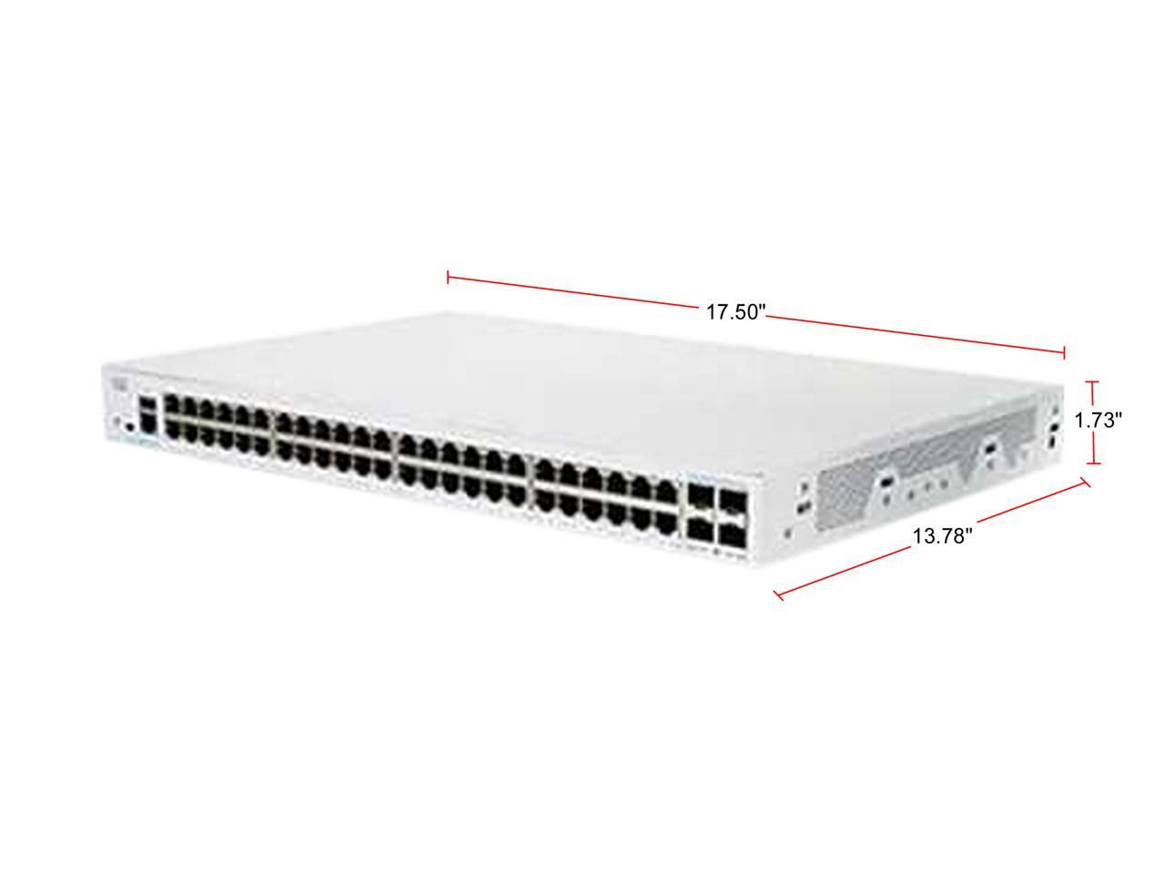 CISCO CBS350-48FP-4G-NA Managed Switch 2