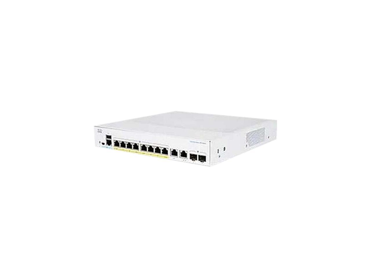 CISCO CBS350-8FP-2G-NA Managed Switch 1