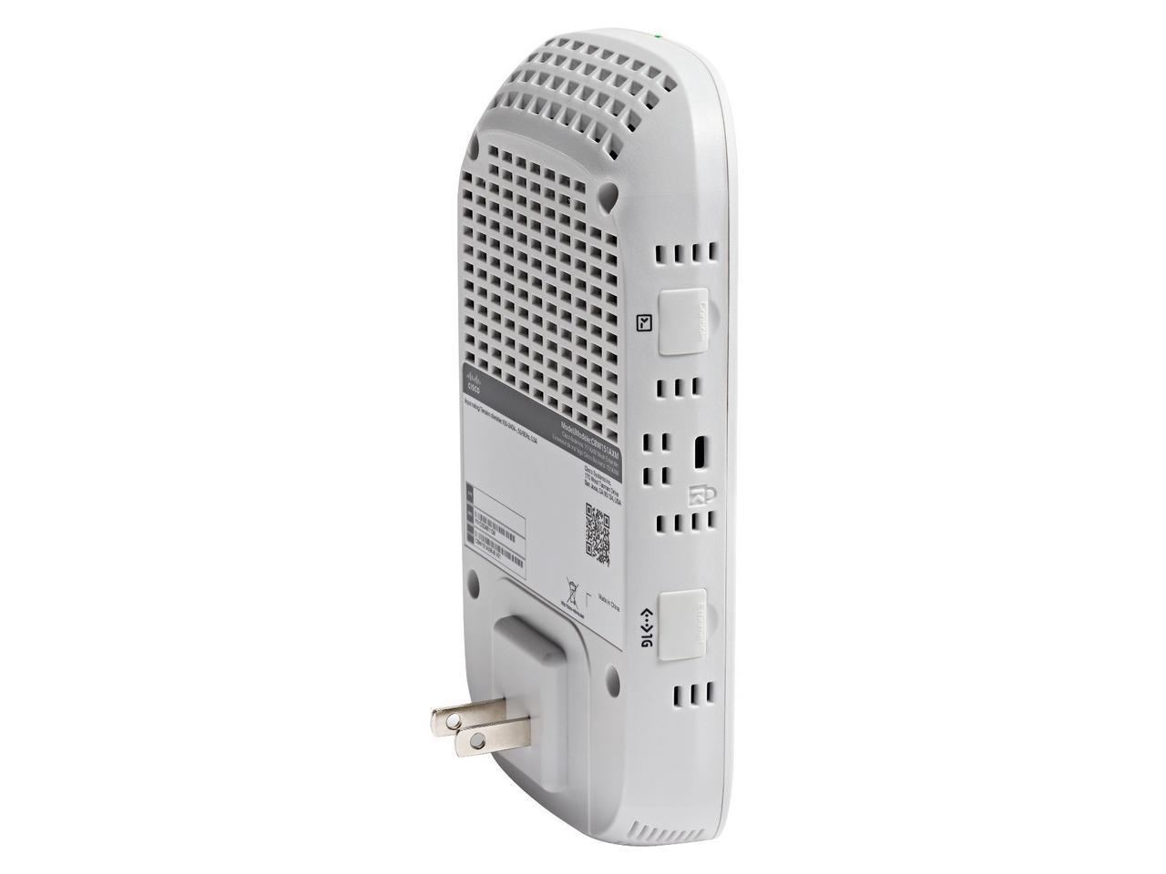 Cisco Business 151AXM Dual Band IEEE 802.11ax 1.49 Gbit/s Wireless Range Extender CBW151AXM-B-NA 3