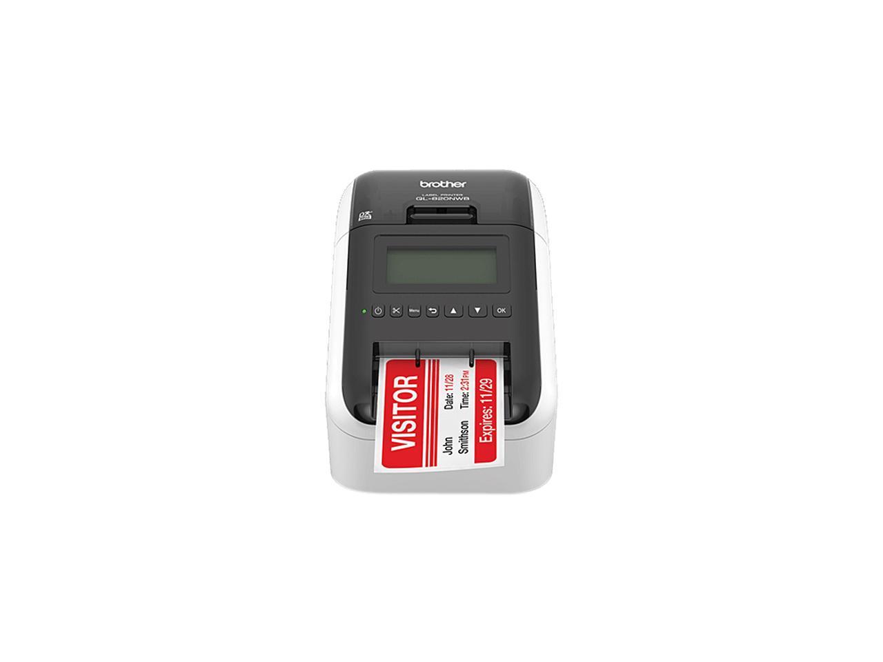 Brother Label Printer Black/White  Plastic QL-820NWB 1