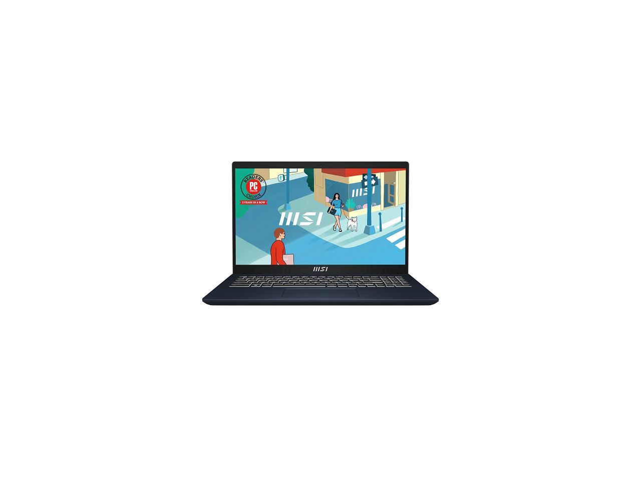 MSI Ultra Thin and Light Laptop AMD Ryzen 7 PRO 7730U 16GB Memory 1 TB NVMe SSD AMD Radeon Graphics 15.6" Windows 11 Pro 64-bit Modern 15 B7M-223US 2