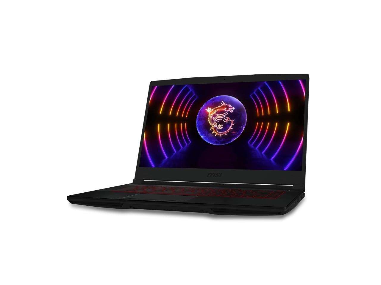 MSI GF Series - 15.6'' 144 Hz IPS - Intel Core i7-12650H - GeForce RTX 3050 Laptop GPU - 16 GB DDR4 - 512 GB PCIe SSD - Windows 11 Home 64-bit - Gaming Laptop (Thin GF63 12UC-823US ) 3