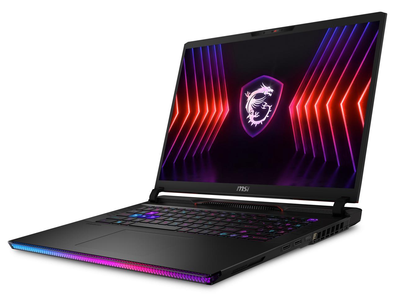 MSI GE Series - 17'' 240 Hz IPS - Intel Core i9-14900HX - GeForce RTX 4070 Laptop GPU - 32 GB DDR5 - 1 TB PCIe SSD - Windows 11 Home 64-bit - Gaming Laptop (Raider GE78HX 14VGG-205US ) 2