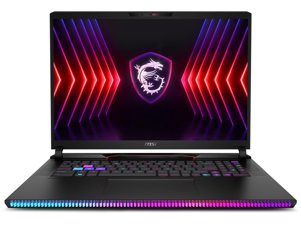 MSI GE Series - 17'' 240 Hz IPS - Intel Core i9-14900HX - GeForce RTX 4070 Laptop GPU - 32 GB DDR5 - 1 TB PCIe SSD - Windows 11 Home 64-bit - Gaming Laptop (Raider GE78HX 14VGG-205US ) 1