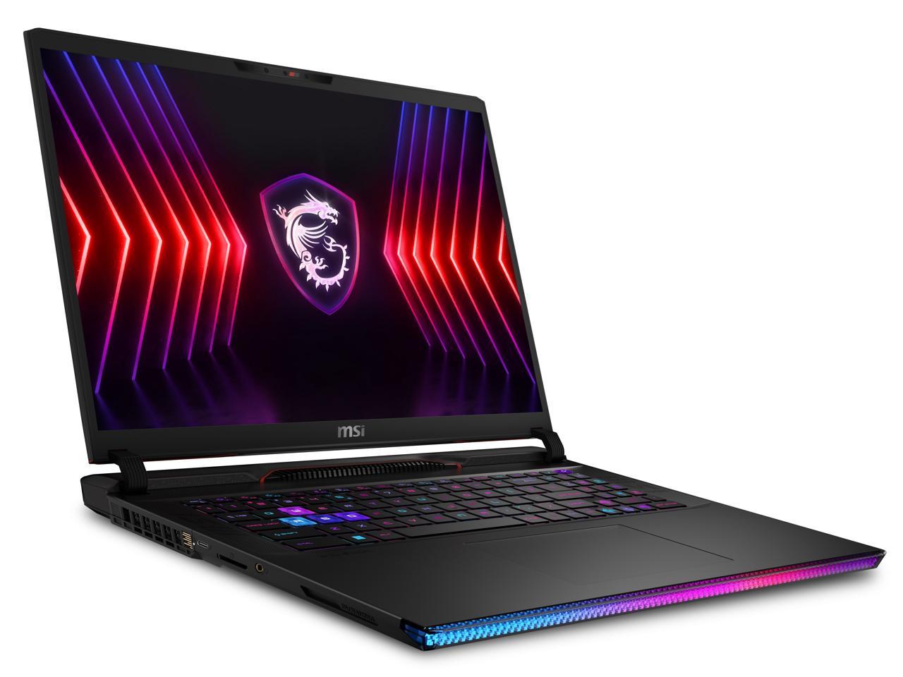 MSI GE Series - 17'' 240 Hz IPS - Intel Core i9-14900HX - GeForce RTX 4070 Laptop GPU - 32 GB DDR5 - 1 TB PCIe SSD - Windows 11 Home 64-bit - Gaming Laptop (Raider GE78HX 14VGG-205US ) 3