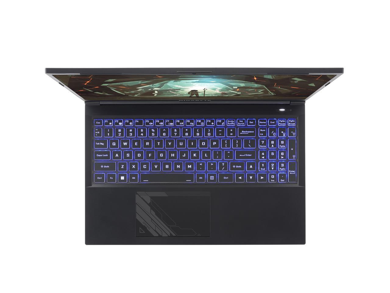 GIGABYTE - 15.6'' 144 Hz - Intel Core i5-12500H - GeForce RTX 4060 Laptop GPU - 8 GB DDR4 - 512 GB Gen4 SSD - Windows 11 Home 64-bit - Gaming Laptop (G5 KF-E3US333SH ) 3