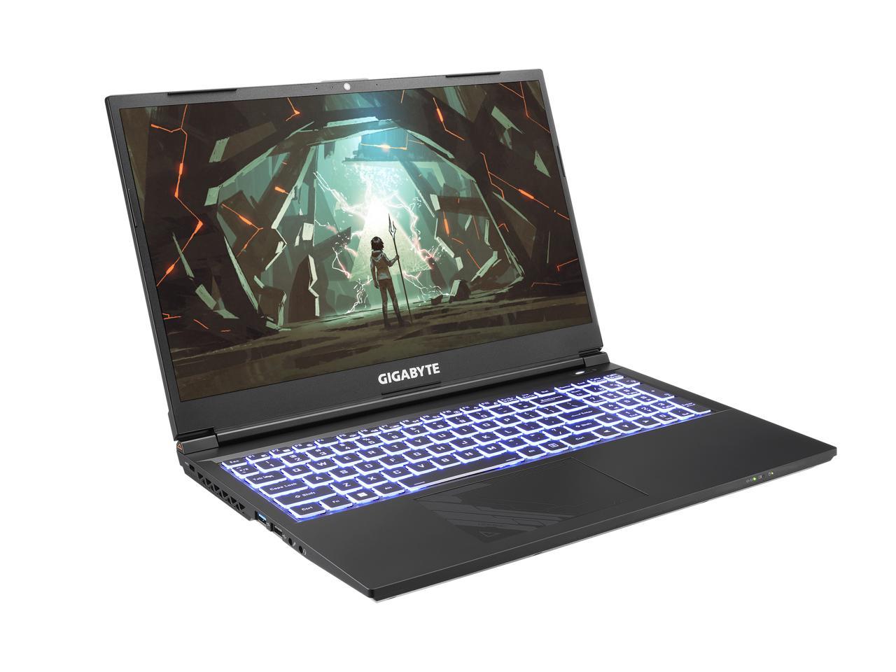 GIGABYTE - 15.6'' 144 Hz - Intel Core i5-12500H - GeForce RTX 4060 Laptop GPU - 8 GB DDR4 - 512 GB Gen4 SSD - Windows 11 Home 64-bit - Gaming Laptop (G5 KF-E3US333SH ) 2