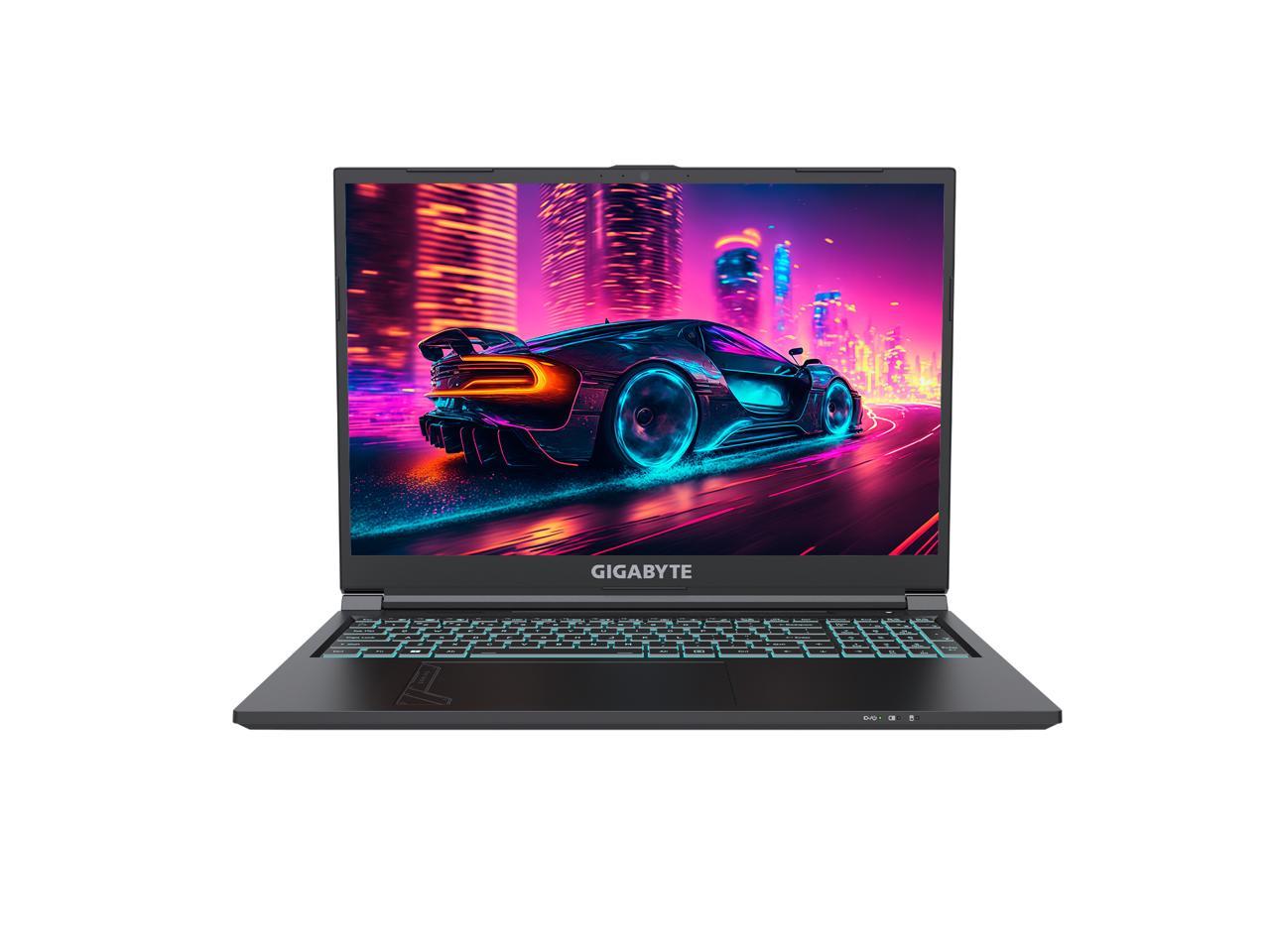 GIGABYTE G6 Series - 16'' 165 Hz IPS - Intel Core i7-13620H - GeForce RTX 4060 Laptop GPU - 16 GB DDR5 - 1 TB PCIe SSD - Windows 11 Home 64-bit - Gaming Laptop (G6 KF-H3US854KH ) 1