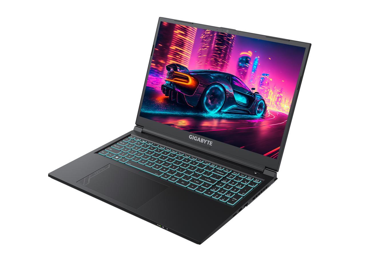 GIGABYTE G6 Series - 16'' 165 Hz IPS - Intel Core i7-13620H - GeForce RTX 4060 Laptop GPU - 16 GB DDR5 - 1 TB PCIe SSD - Windows 11 Home 64-bit - Gaming Laptop (G6 KF-H3US854KH ) 3