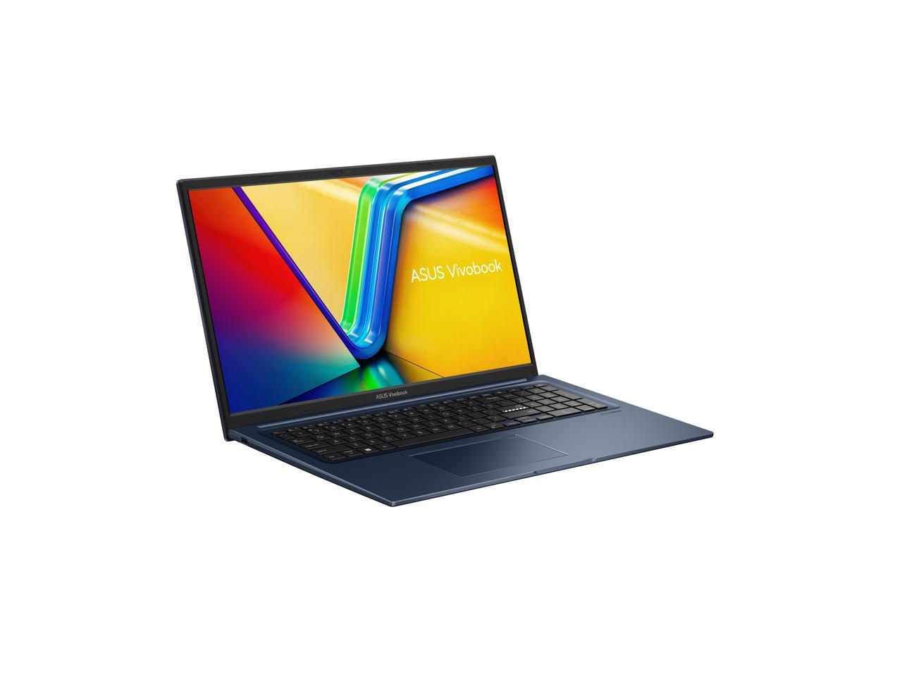 2023 ASUS Vivobook 17 Laptop, 17.3” HD+ Display, Intel Core PENTIUM 8505 CPU, Intel UHD Graphics, 8GB RAM, 256GB SSD, Windows 11 Home, Quiet Blue, F1704ZA-DS24 5