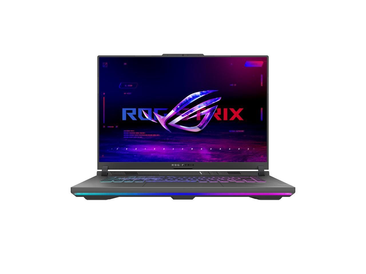 ASUS ROG Strix G16 (2024) Gaming Laptop, 16" Nebula Display 16:10 QHD 240Hz, GeForce RTX 4060, Intel Core i9-14900HX, 16GB DDR5-5600, 1TB PCIe SSD, Wi-Fi 6E, Windows 11, G614JVR-ES94 2