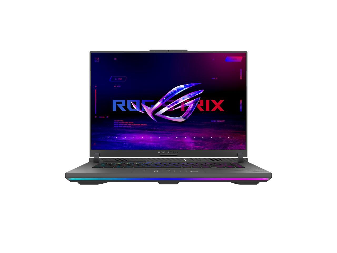 ASUS ROG Strix G16 (2024) Gaming Laptop, 16" 16:10 QHD 240Hz, GeForce RTX 4070, Intel Core i9-14900HX, 32GB DDR5, 1TB PCIe SSD, Wi-Fi 6E, Windows 11 Pro, G614JIR-XS96 2