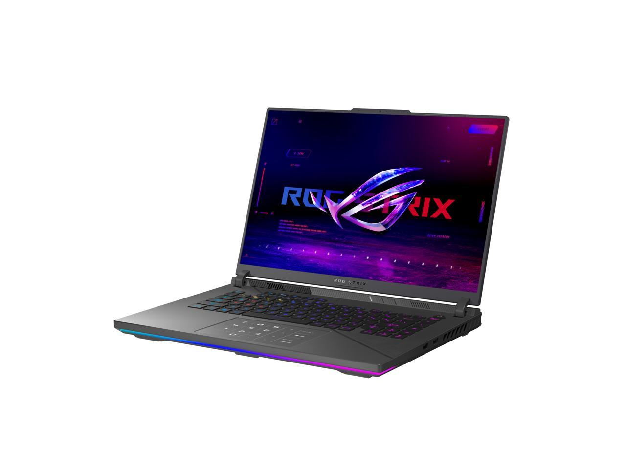 ASUS ROG Strix G16 (2024) Gaming Laptop, 16" 16:10 QHD 240Hz, GeForce RTX 4070, Intel Core i9-14900HX, 32GB DDR5, 1TB PCIe SSD, Wi-Fi 6E, Windows 11 Pro, G614JIR-XS96 4