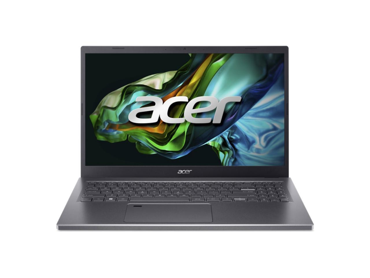 Acer Laptop Aspire 5 Intel Core i5-1335U 16 GB LPDDR5 Memory 512 GB PCIe SSD Intel Iris Xe Graphics 15.6'' Windows 11 Home 64-bit A515-58M-54LG 1