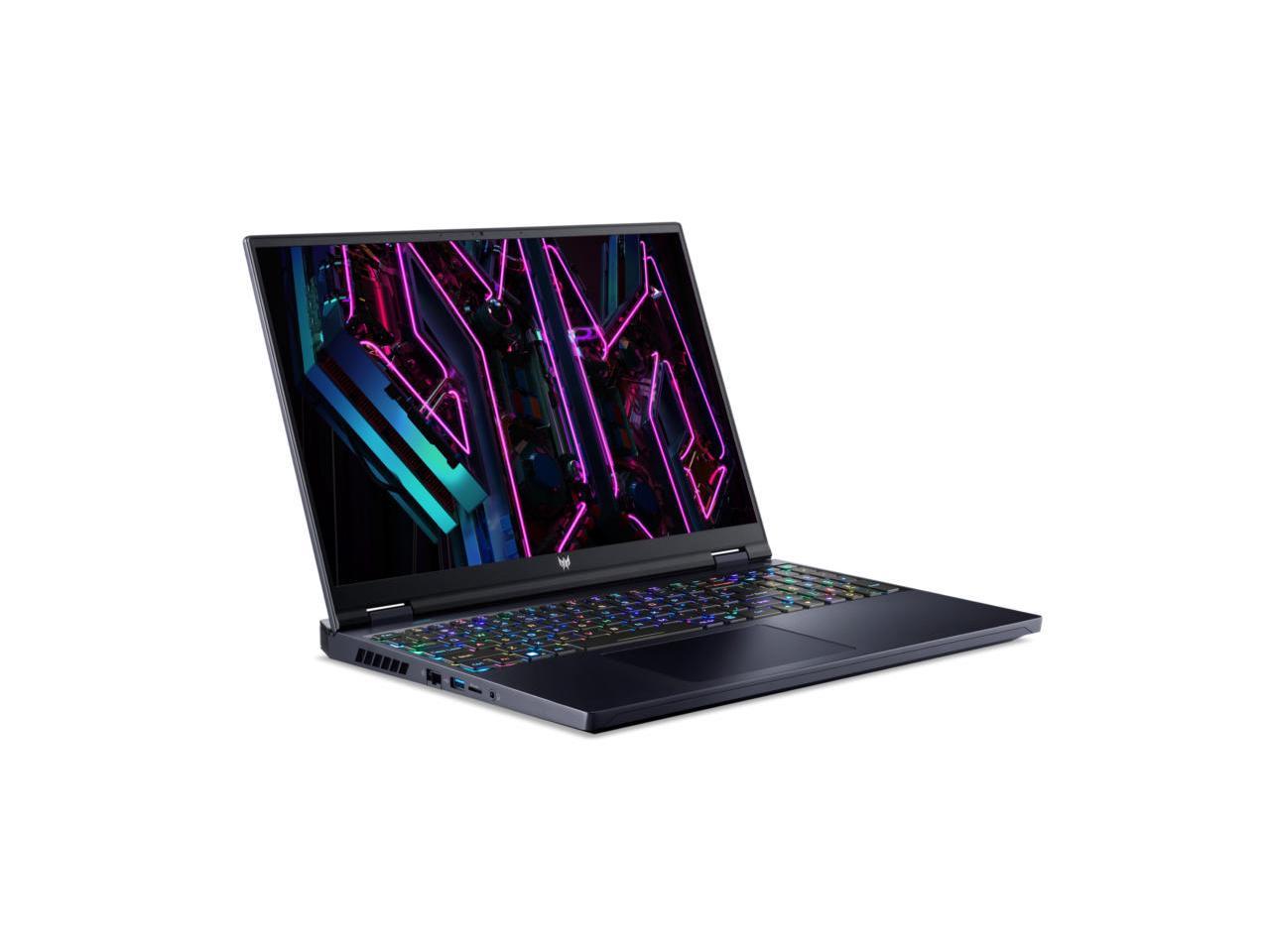 Acer Predator Helios 16 PH16-71-76AA 16" Gaming Notebook - Intel Core i7 13th Gen i7-13700HX  2.10 GHz - 16 GB RAM - 1 TB SSD - Windows 11 Pro - NVIDIA GeForce RTX 4060  - Black  NH.QJQAA.004 2