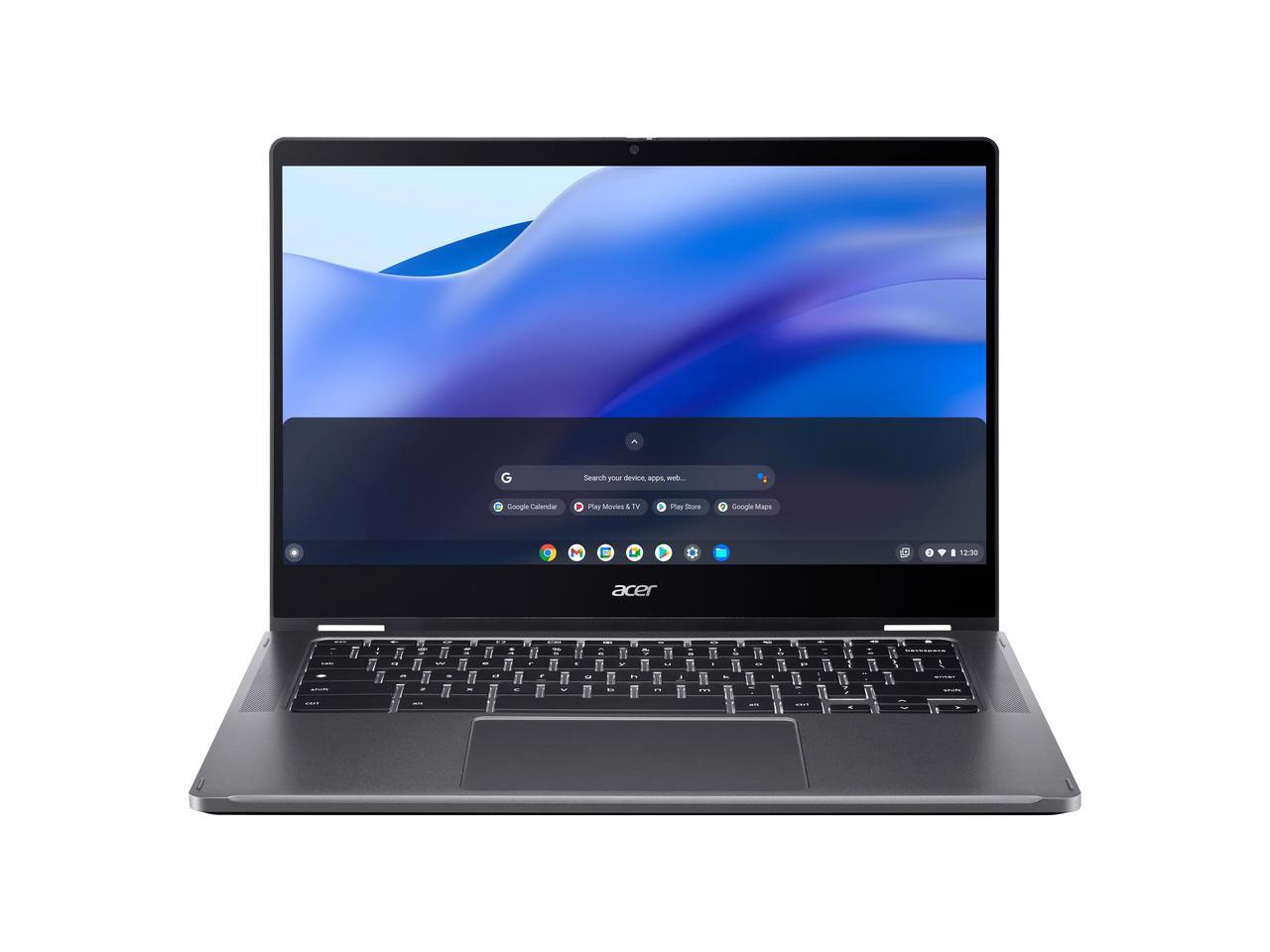 Acer Chromebook Spin 514 CP514-3WH-R7JX 14" Touchscreen 2 in 1 Chromebook - AMD Ryzen 5 5625C 2.30 GHz - 16 GB RAM - 256 GB SSD - ChromeOS - AMD Radeon Graphics - Iron  NX.KBQAA.008 2