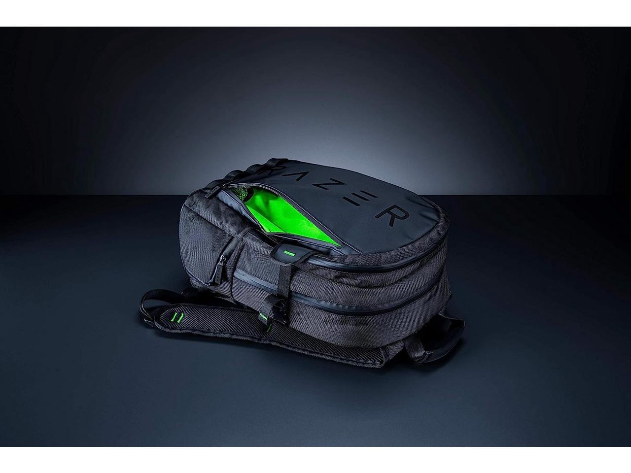 Razer Rogue v3 16" Gaming Laptop Backpack: Travel Carry On Computer Bag - Tear and Water Resistant - Mesh Side Pocket - Fits 16 inch Notebook - Black 5