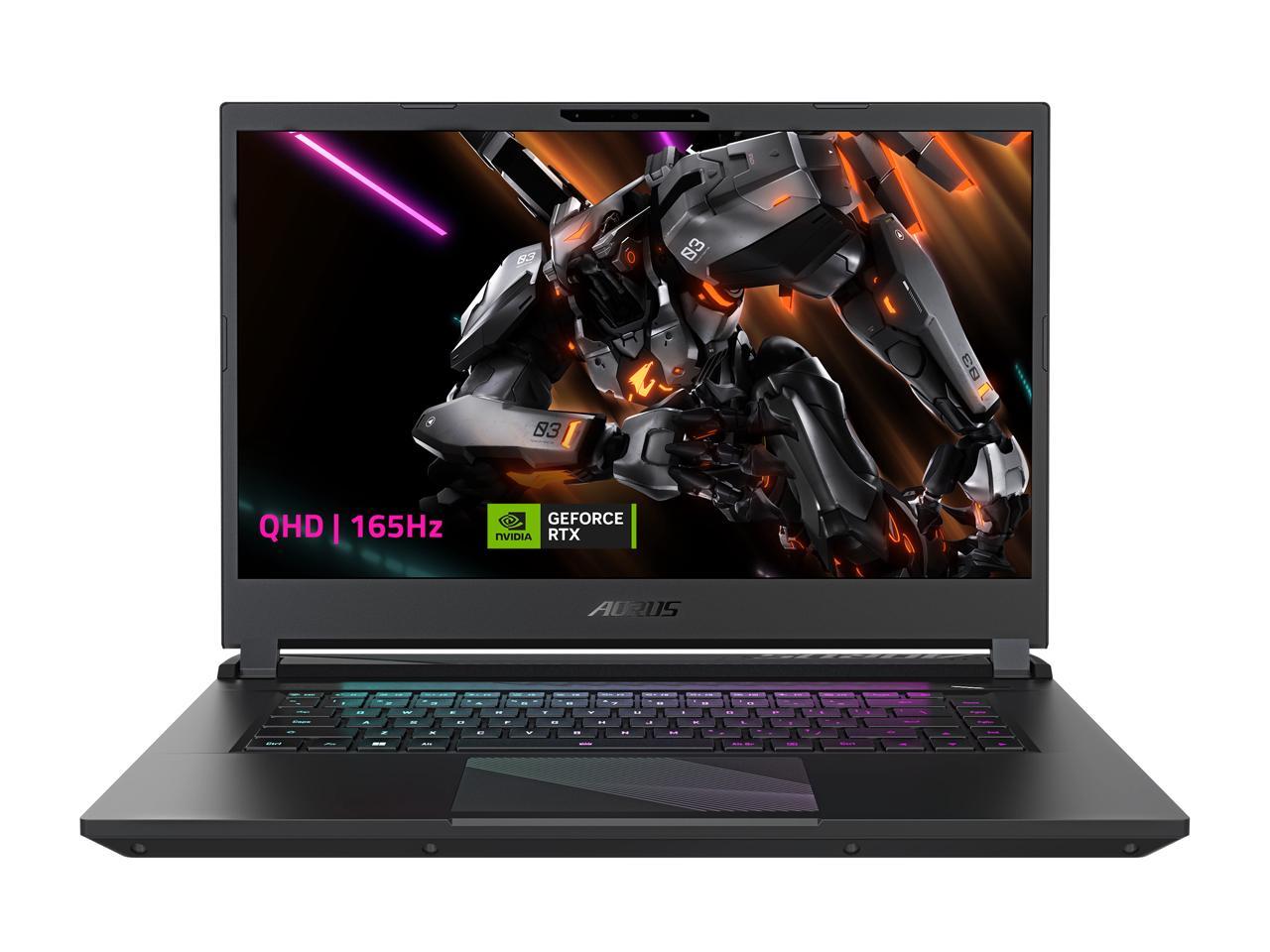 Aorus - 15.6'' 165 Hz - Intel Core i7-13700H - GeForce RTX 4070 Laptop GPU - 16 GB DDR5 - 1 TB Gen4 SSD - Windows 11 Home 64-bit - Gaming Laptop (15 BSF-73US754SH ) 1