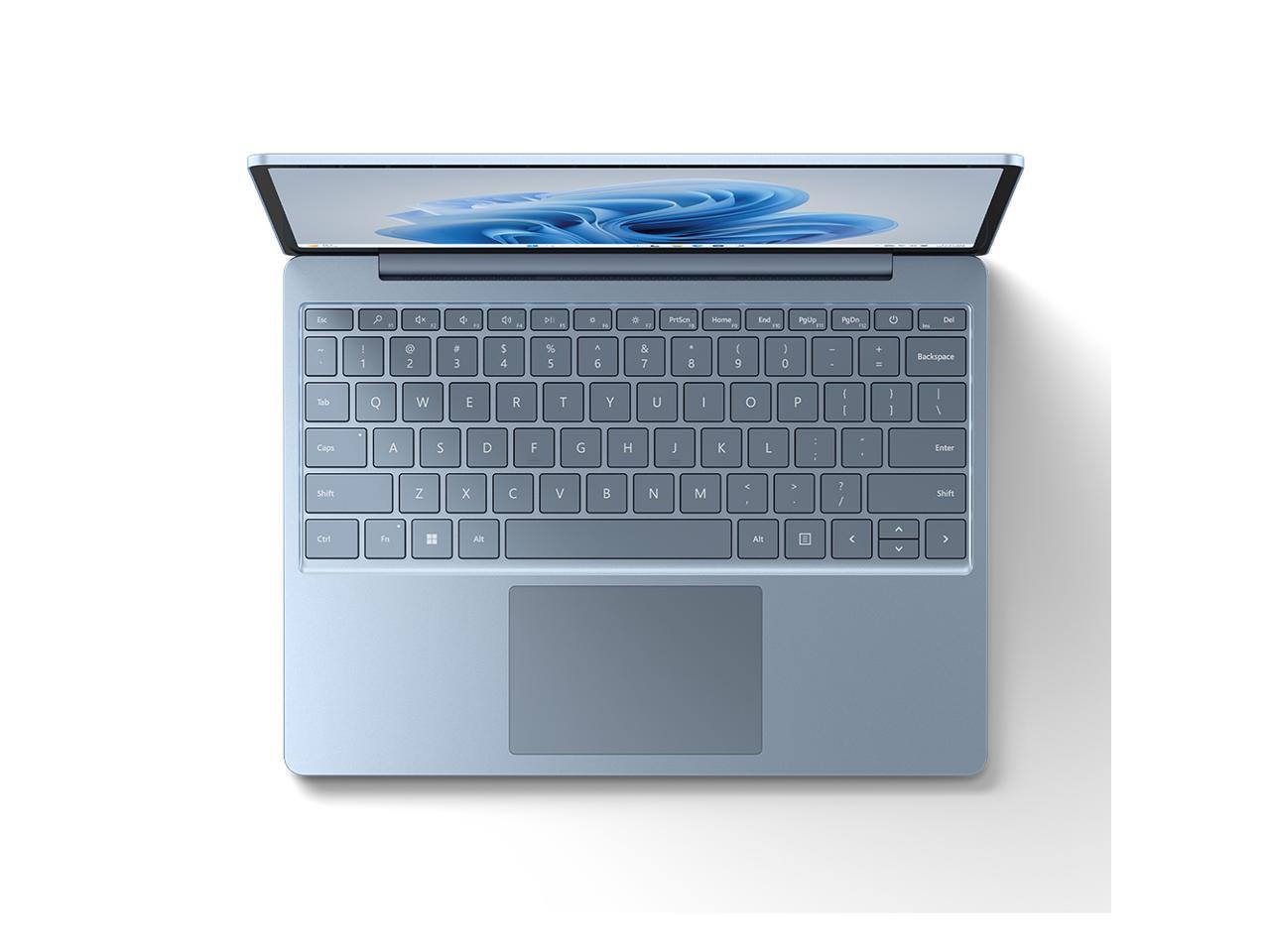 Microsoft - Surface Laptop Go 3 12.4" Touch-Screen - Intel Core i5 with 8GB Memory - 256GB SSD (Latest Model) - Ice Blue 2