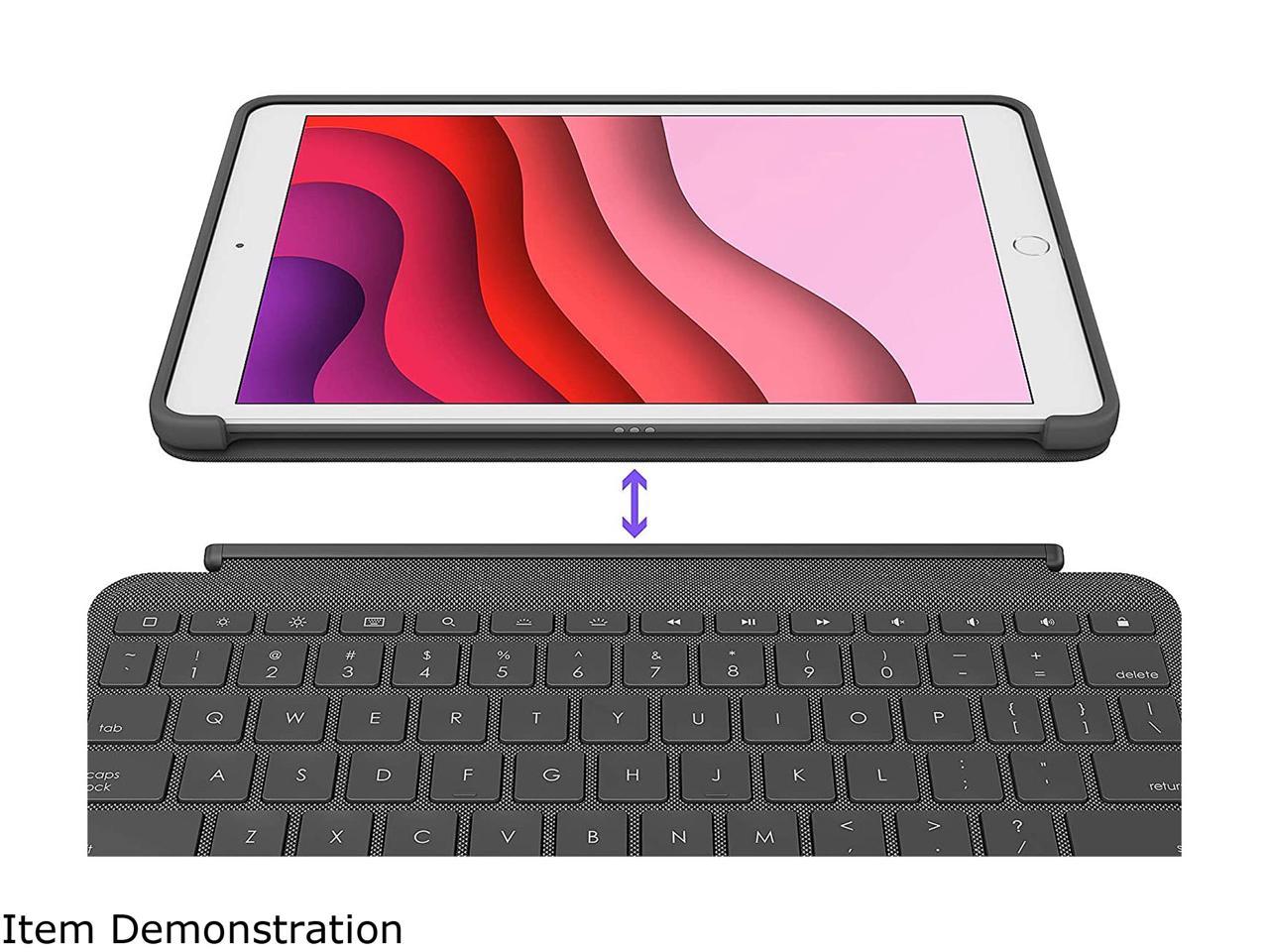 Logitech iPad Case with Backlit Keyboard, Trackpad, and Smart Connector for iPad 7th Gen (2019), 8th Gen (2020) - (920-009608) 2