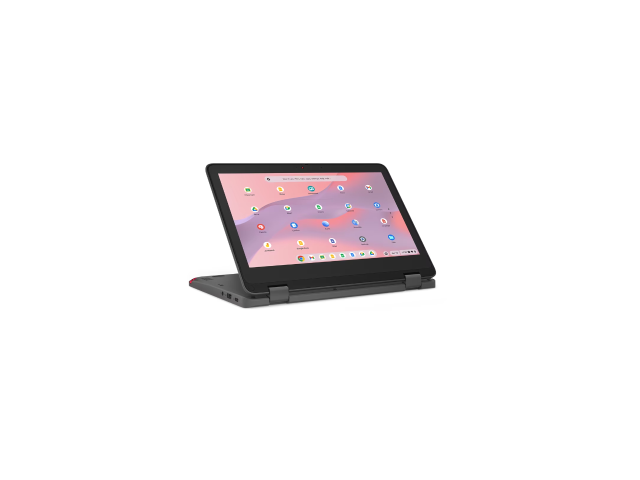 Lenovo 300e G4, MTK MediaTek MT8186 (2.00GHz, 256KB), 11.6" 1366 x 768 Touch, Chrome OS, 4.0GB, 1x32GB eMMC, Integrated Graphics, Bluetooth 5.1, MT7921 Wi-Fi 6, Graphite gray 2