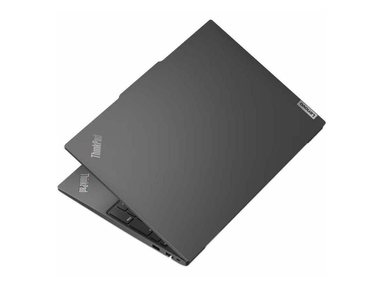 Lenovo ThinkPad E16 Gen 1 21JT001QUS 16" Notebook - WUXGA - 1920 x 1200 - AMD Ryzen 7 7730U Octa-core (8 Core) 2 GHz - 16 GB Total RAM - 8 GB On-board Memory - 512 GB SSD - Graphite Black 5