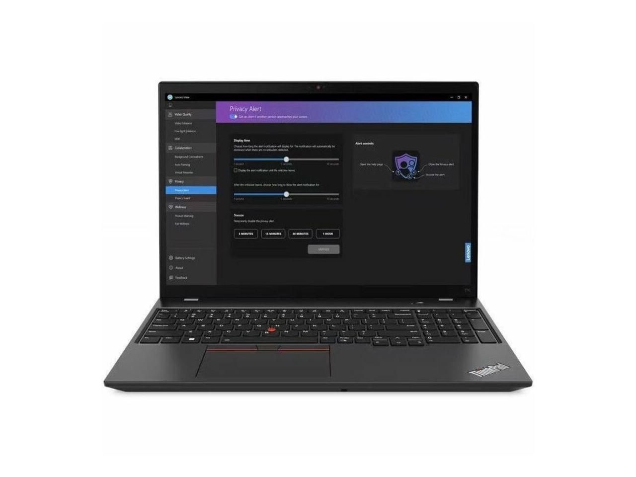 Lenovo ThinkPad T16 Gen 2 21K70008US 16" Touchscreen Notebook - WUXGA - 1920 x 1200 - AMD Ryzen 7 PRO 7840U Octa-core (8 Core) 3.30 GHz - 16 GB Total RAM - 16 GB On-board Memory - 512 GB SSD - Black 5